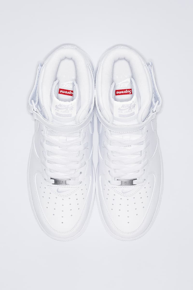 Supreme x Nike Air Force 1 Mid 登场