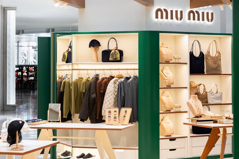 走进 Miu Miu 全新上海「Miu Balmoral」限时店