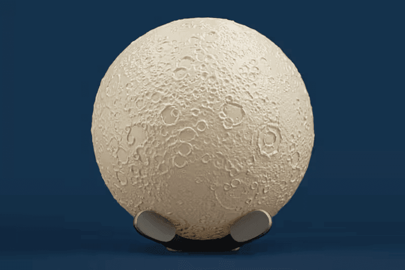 AllRightsReserved 攜手 KAWS 推出全新桌燈「BIG MOON」