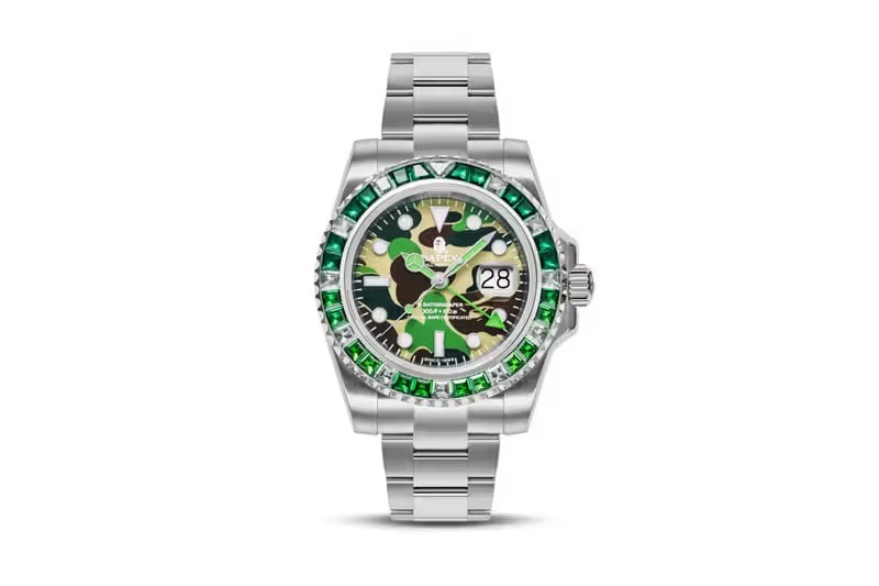 A BATHING APE®️ 推出全新 TYPE 2 BAPEX 錶款