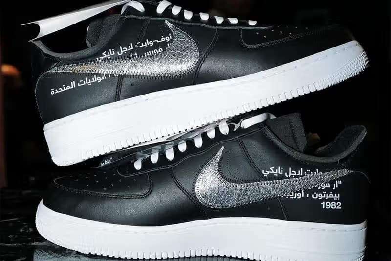 Fat Joe 率先曝光未發售 Off-White™ x Nike Air Force 1 稀有聯名鞋款