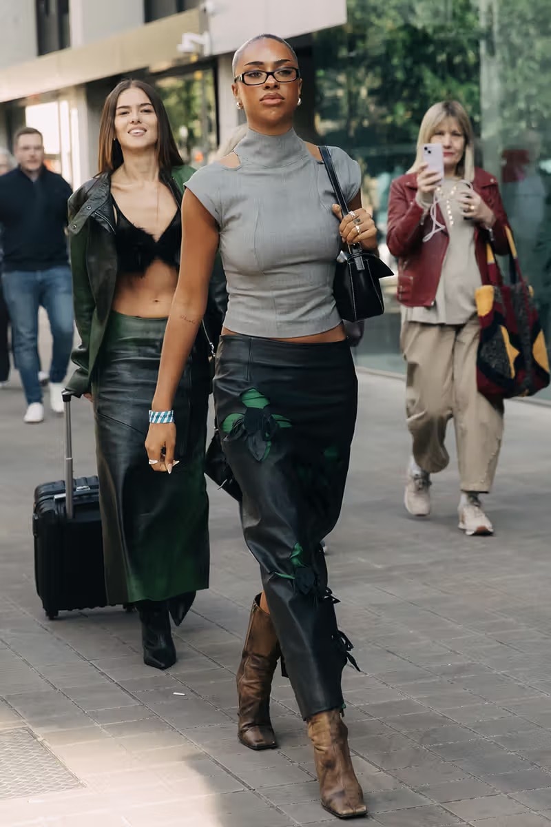 Street Style: 2025 春夏倫敦時裝週街拍特輯