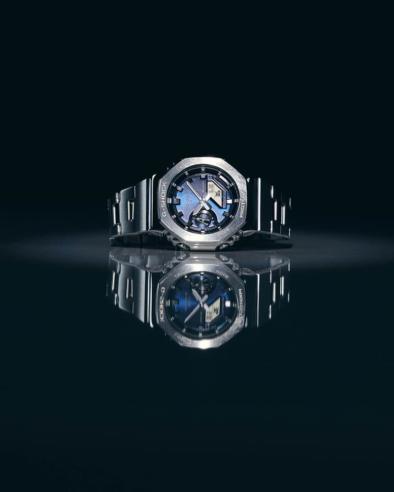 全不锈钢结构打造，G-SHOCK 发布全新 GM-2110D 腕表