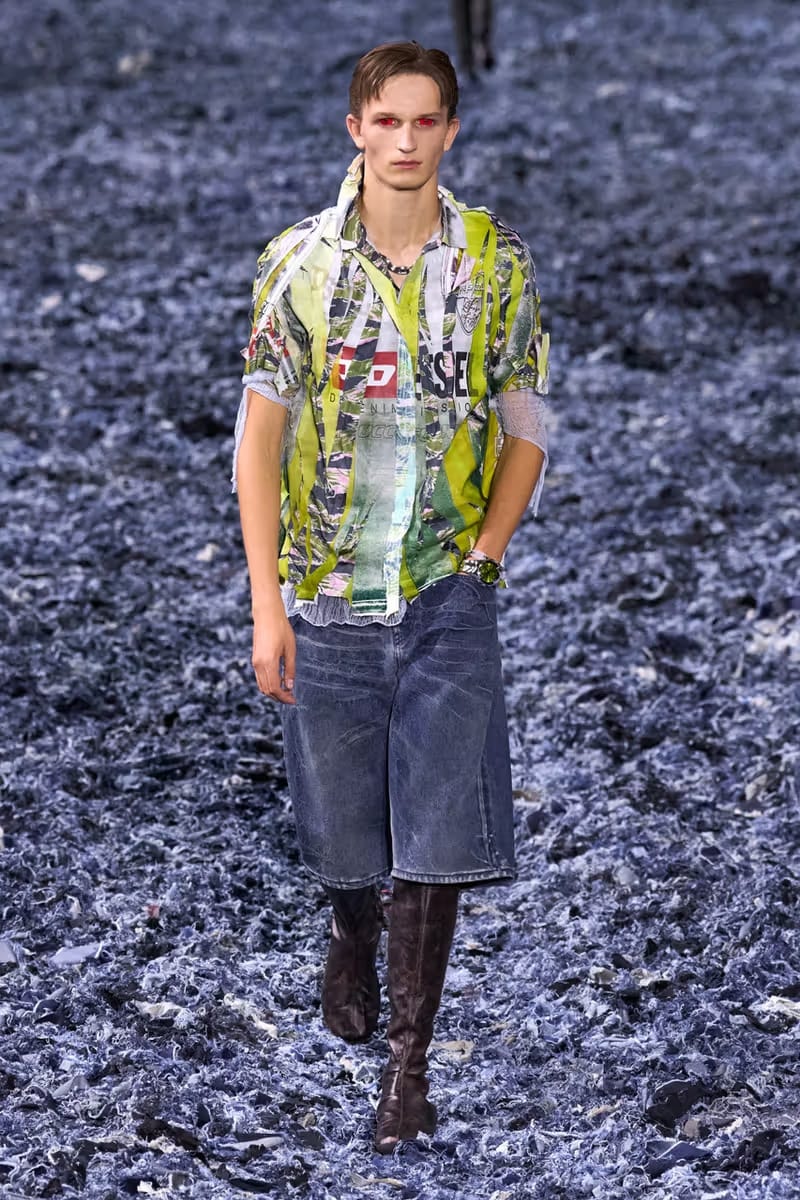 Glenn Martens 执掌 Diesel 2025 春夏系列大秀登场