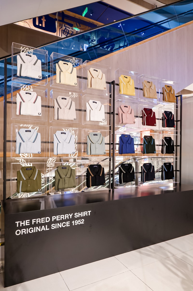 走进 FRED PERRY 上海新天地广场新店 