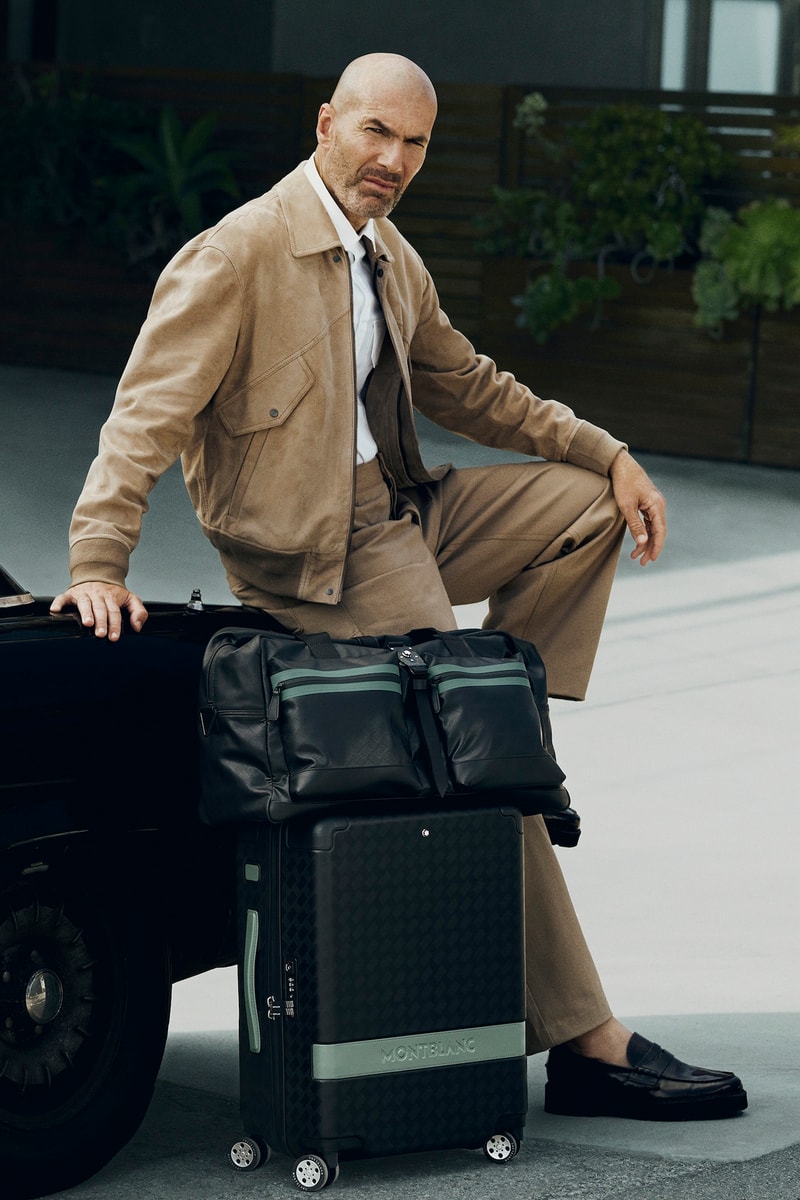 Montblanc 携手 Zinedine Zidane 打造全新合作系列