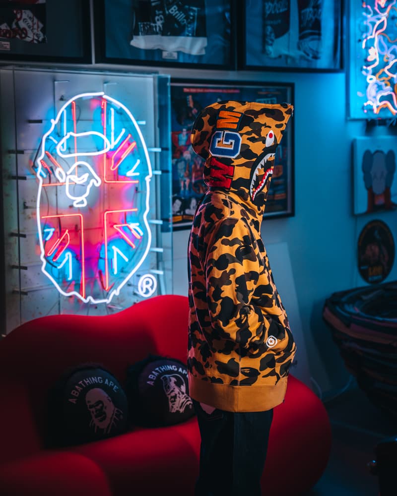 庆祝 SHARK HOODIE 诞生 20 周年，BAPE SHARK STA 隆重登场