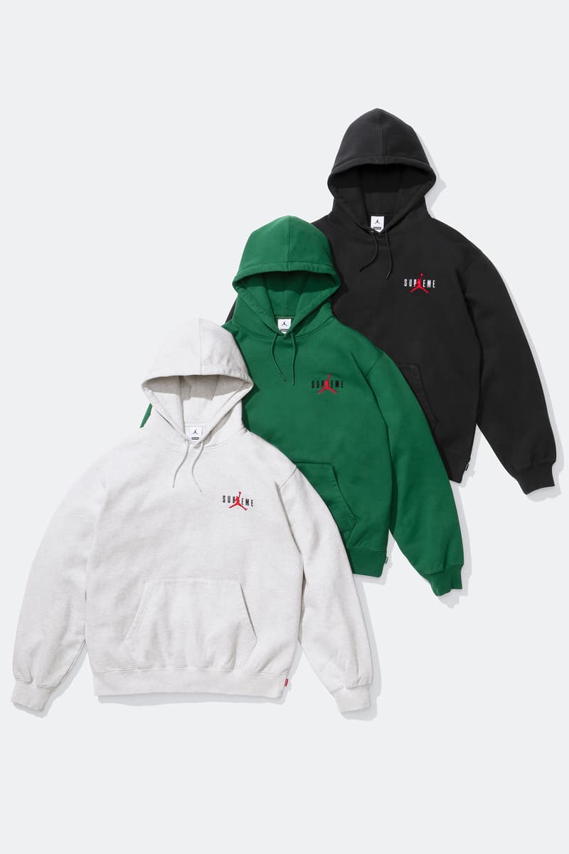 Supreme x Jordan 2024 秋季联名服饰系列完整揭晓