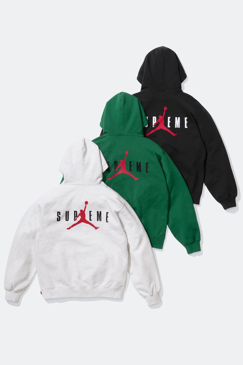 Supreme x Jordan 2024 秋季联名服饰系列完整揭晓