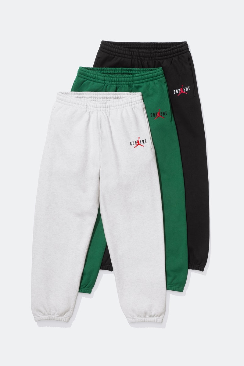 Supreme x Jordan 2024 秋季联名服饰系列完整揭晓