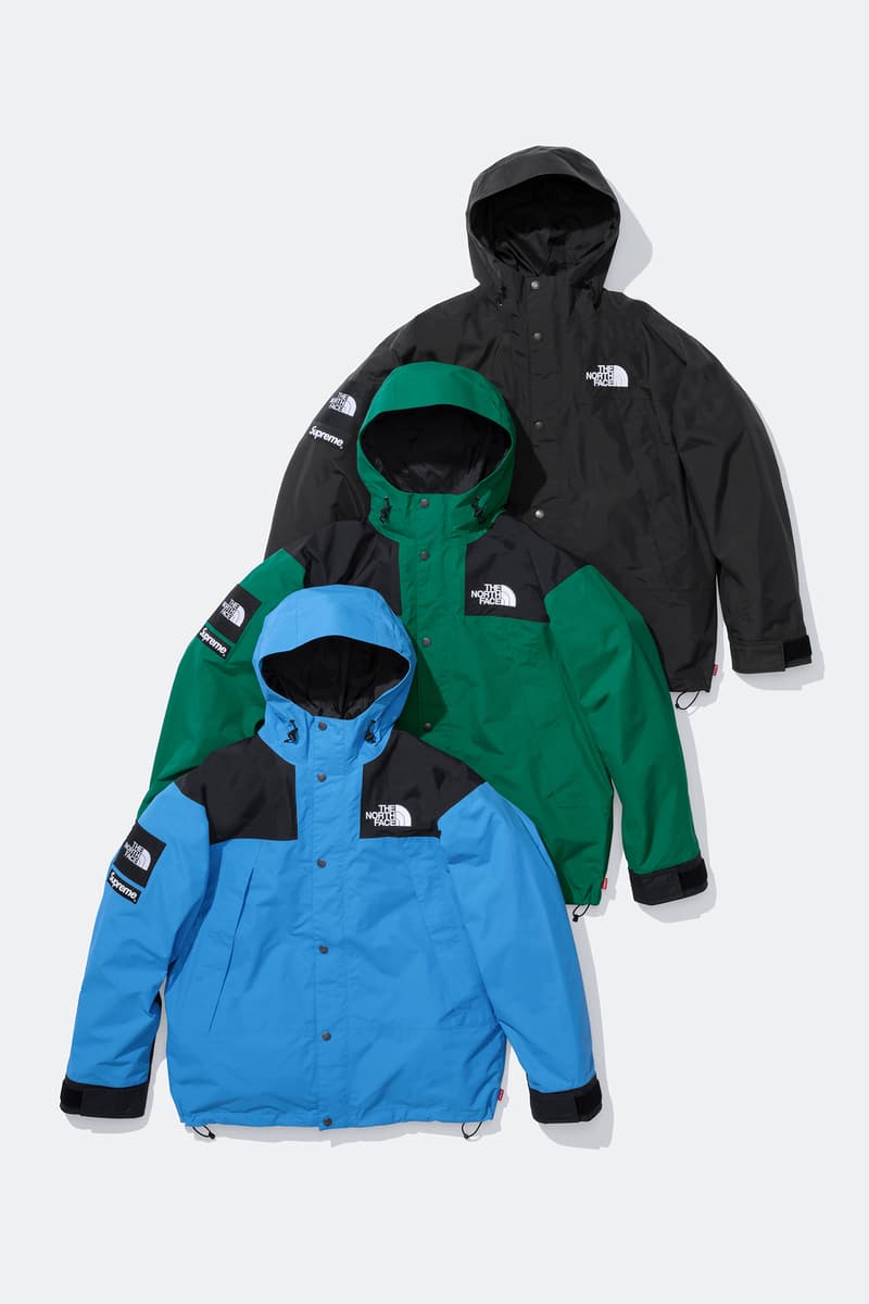 Supreme x The North Face 2024 秋冬聯名系列正式登場