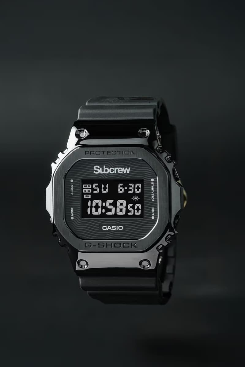 G-SHOCK x SUBCREW 20 週年联名登場