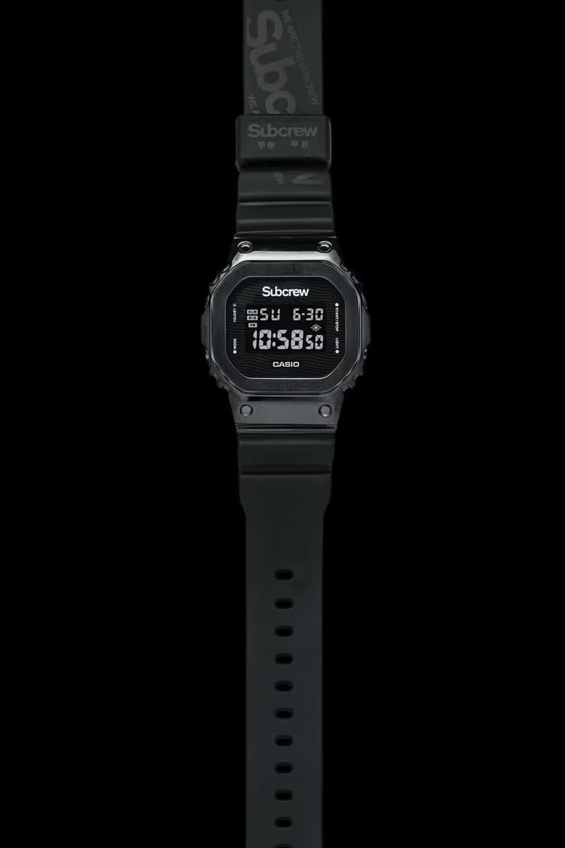 G-SHOCK x SUBCREW 20 週年联名登場