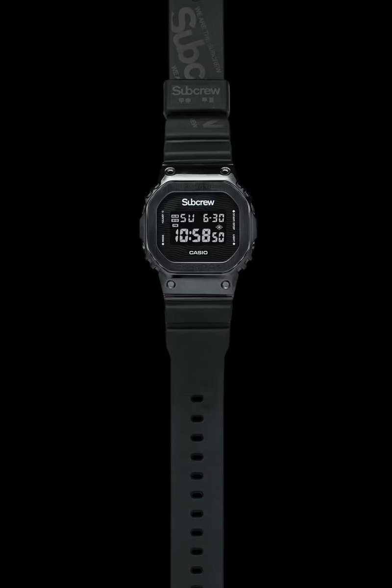 G-SHOCK x SUBCREW 20 週年联名登場
