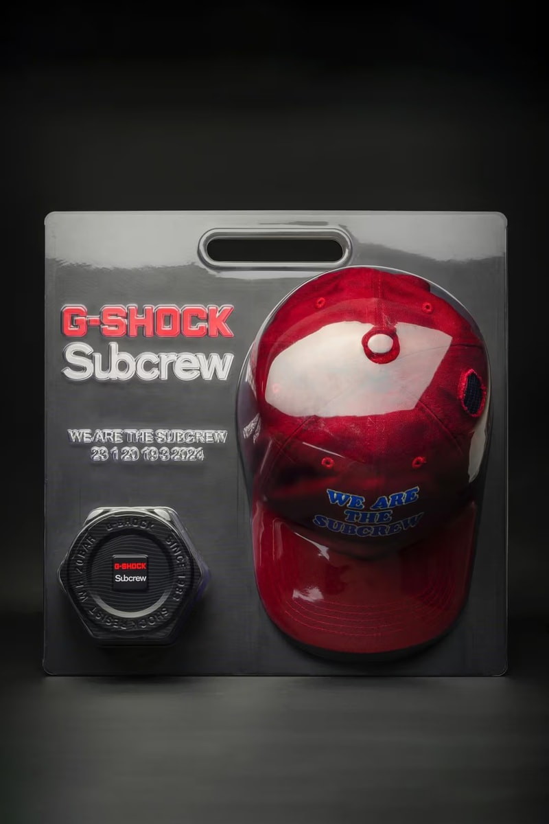 G-SHOCK x SUBCREW 20 週年联名登場