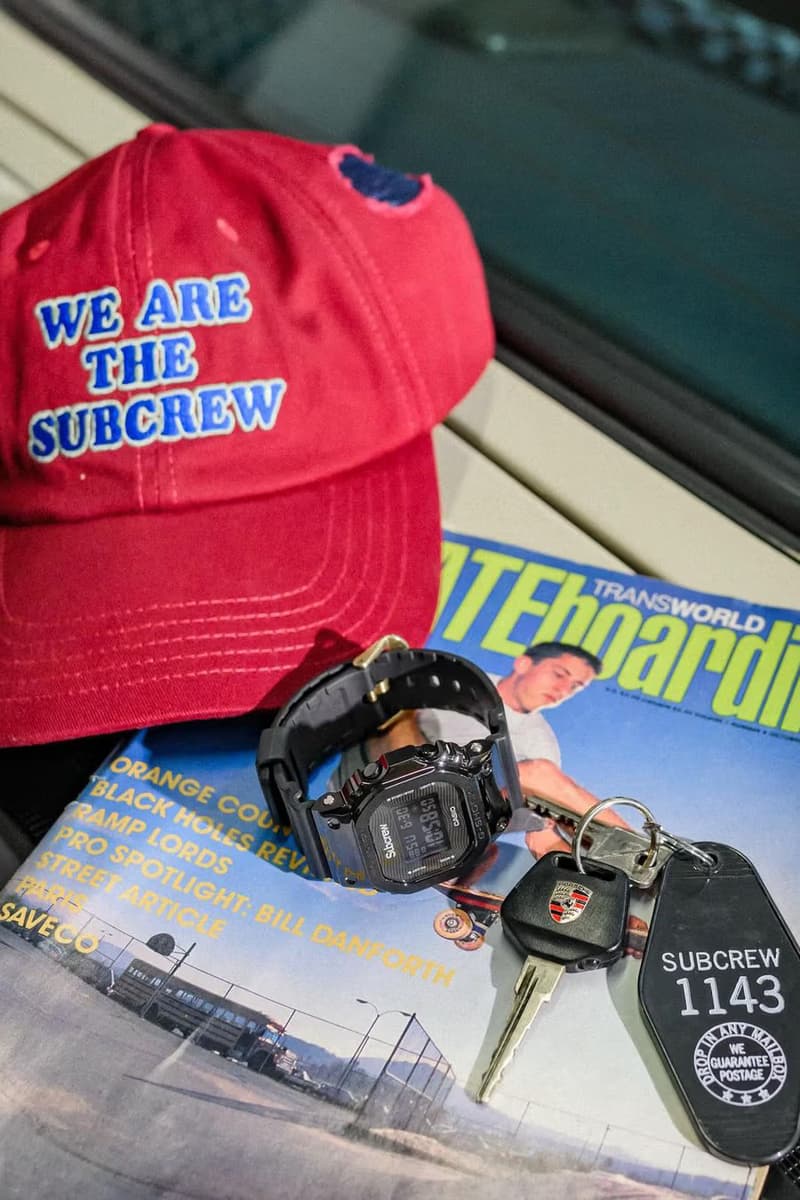 G-SHOCK x SUBCREW 20 週年联名登場