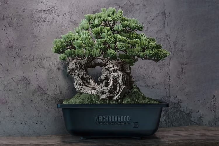 NEIGHBORHOOD SRL 攜手 BANDAI SPIRITS 推出全新聯名盆景模型