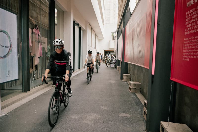 Rapha 于上海举办特别骑行活动