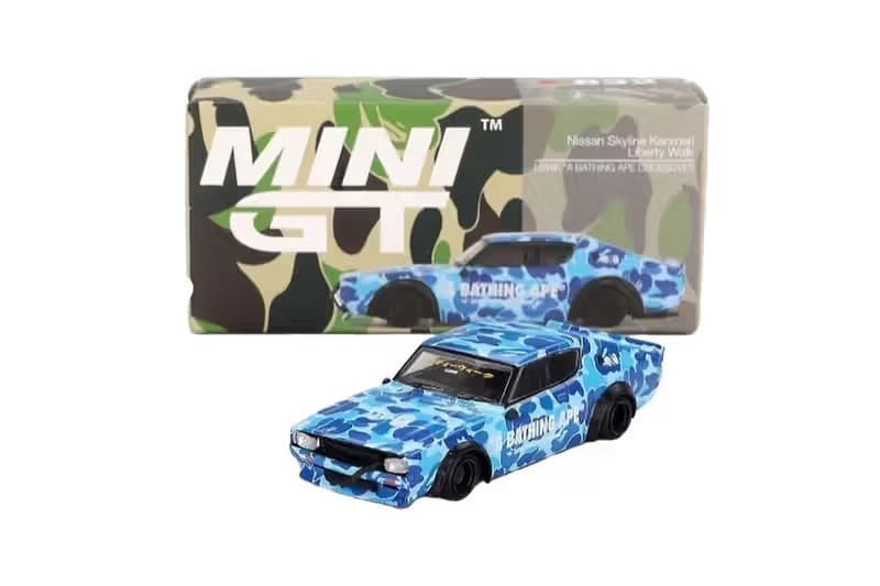 A BATHING APE 攜手 Liberty Walk 打造全新聯名系列