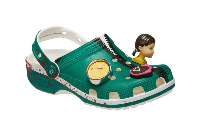 《魷魚遊戲 Squid Game》x Crocs Classic Clog 最新联名鞋款發佈