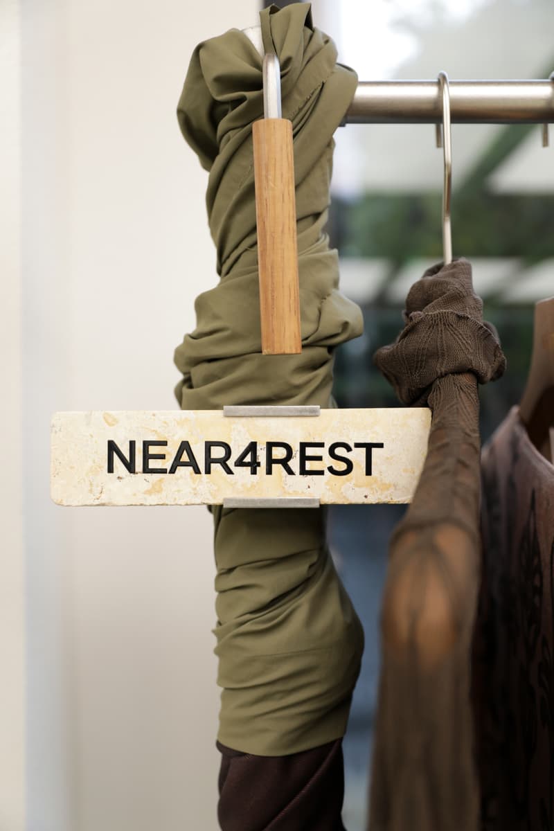 走进 near4rest 24 秋冬系列上海限时快闪活动