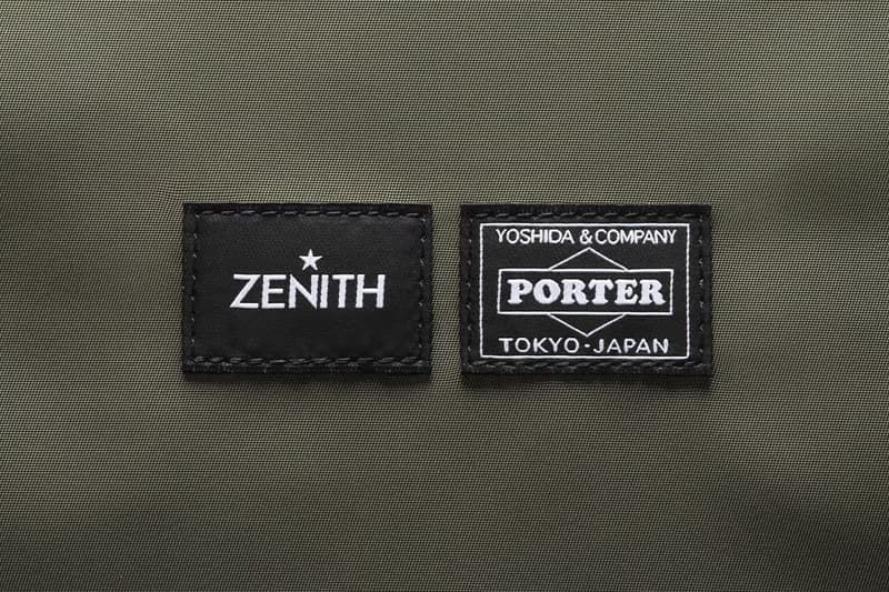 ZENITH 攜手 PORTER 推出全新聯名系列錶款