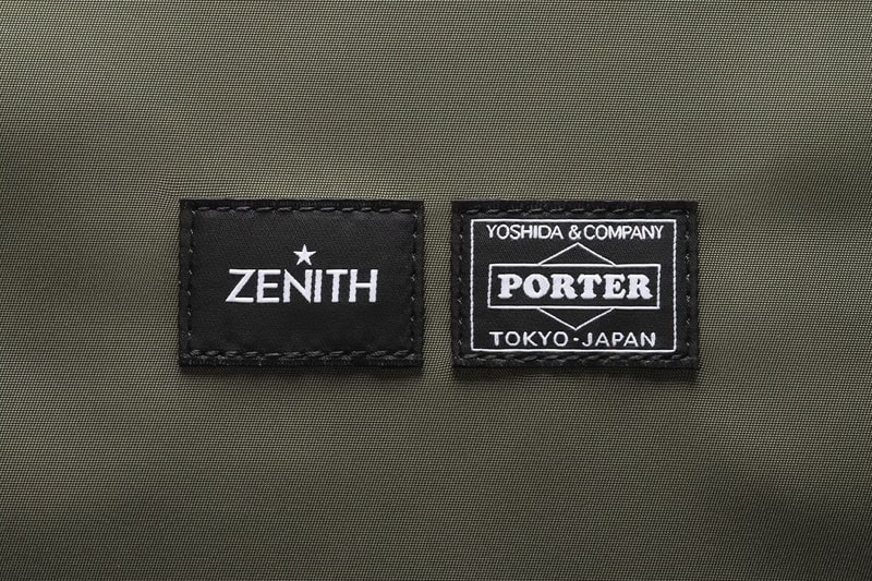 ZENITH 攜手 PORTER 推出全新聯名系列錶款