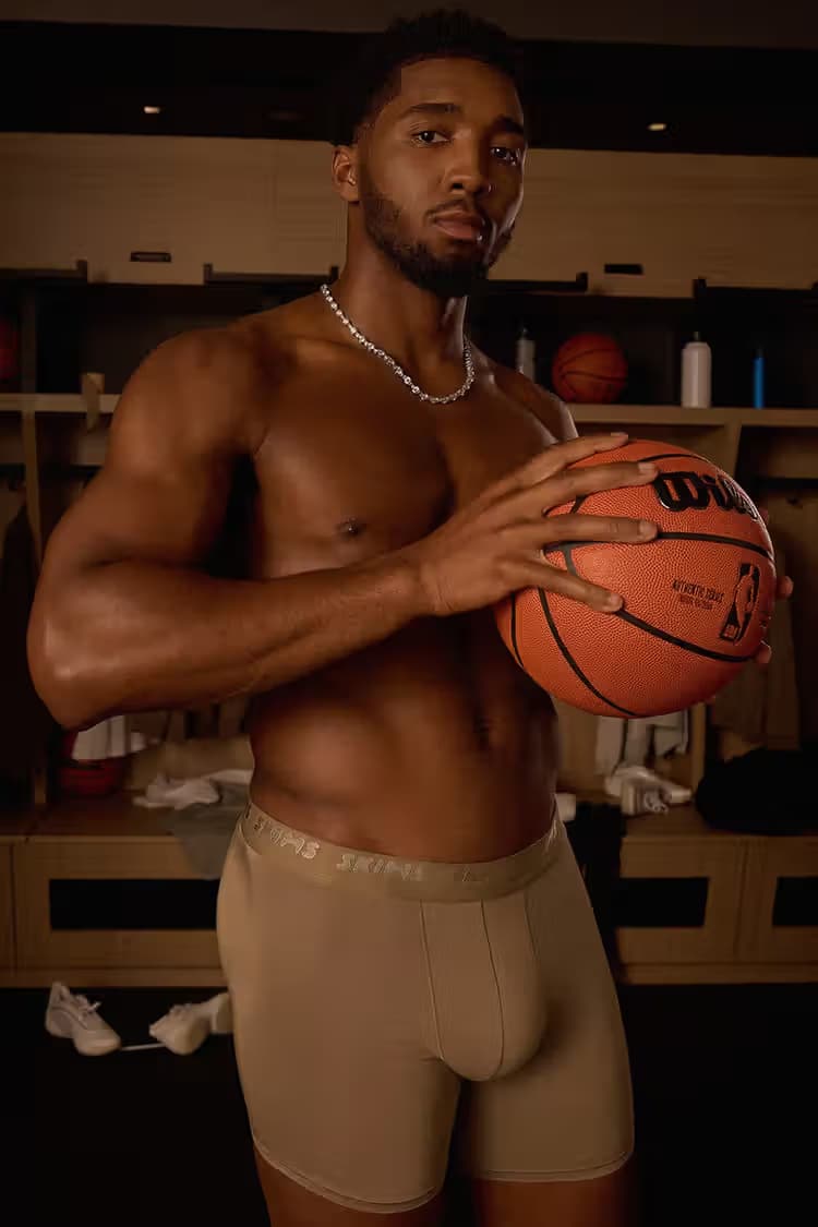 Donovan Mitchell 出鏡 SKIMS 最新男士系列形象廣告