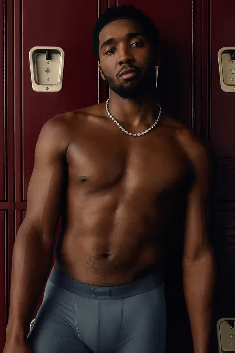 Donovan Mitchell 出鏡 SKIMS 最新男士系列形象廣告