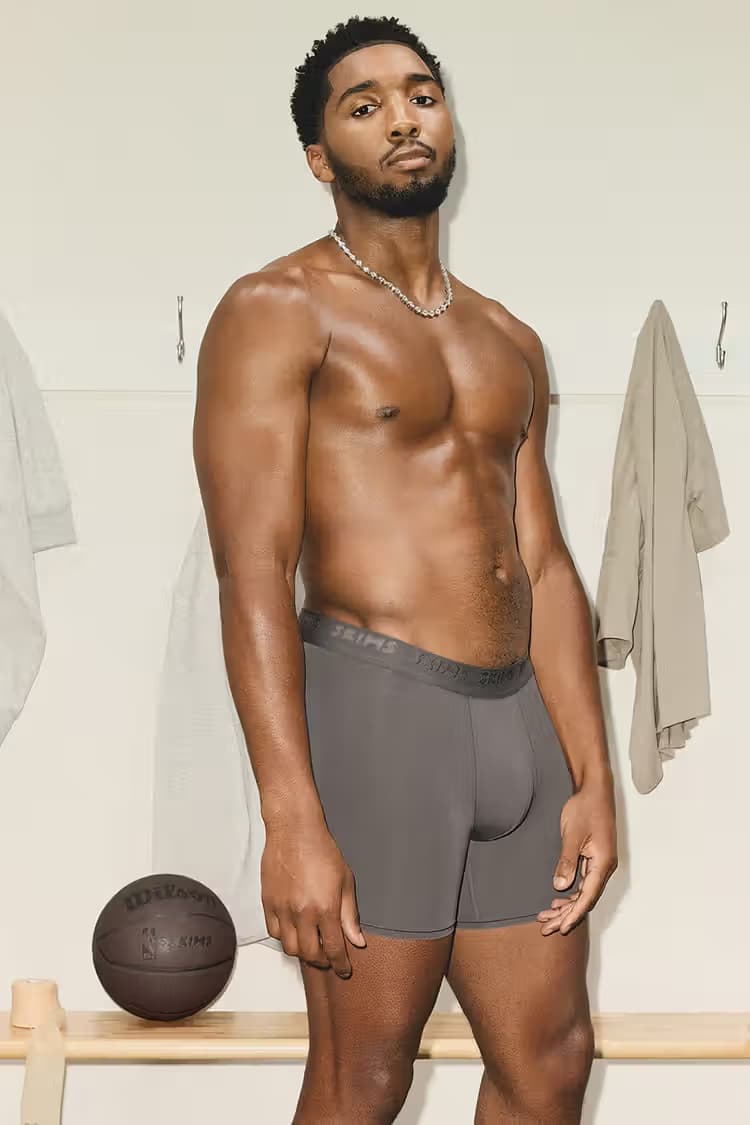 Donovan Mitchell 出鏡 SKIMS 最新男士系列形象廣告