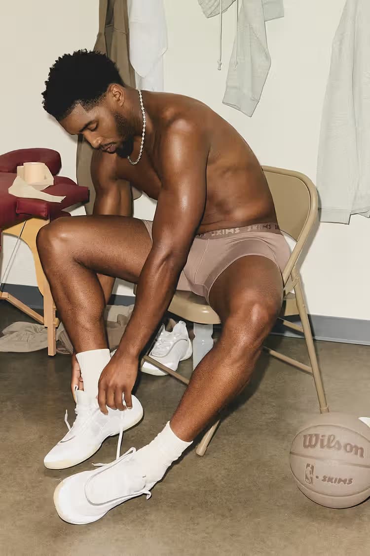 Donovan Mitchell 出鏡 SKIMS 最新男士系列形象廣告