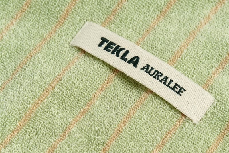 Tekla x AURALEE 首回聯名系列發佈