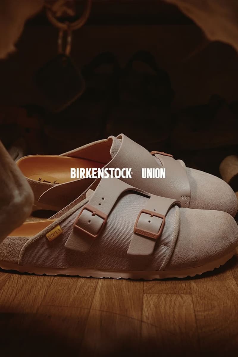 Birkenstock 攜手 Union 推出全新 Bimshire 聯名鞋款