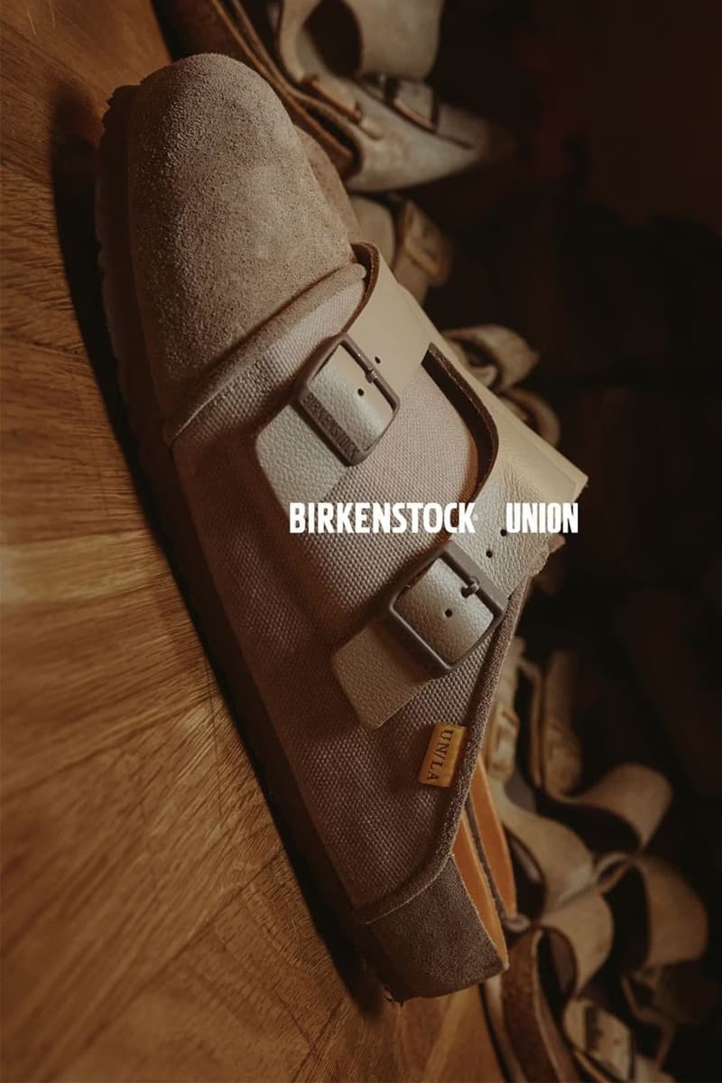 Birkenstock 攜手 Union 推出全新 Bimshire 聯名鞋款