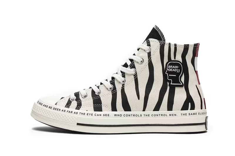 Brain Dead x Converse Chuck 70「What The」經典联名鞋款再次回歸發售