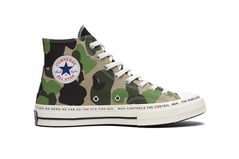 Brain Dead x Converse Chuck 70「What The」經典联名鞋款再次回歸發售