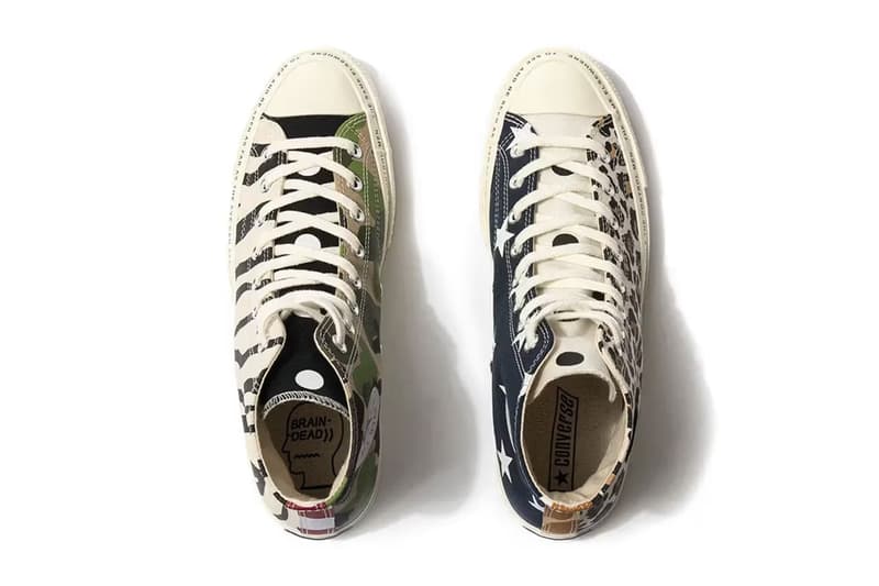 Brain Dead x Converse Chuck 70「What The」經典联名鞋款再次回歸發售