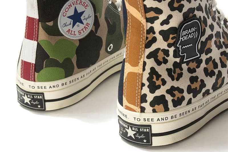Brain Dead x Converse Chuck 70「What The」經典联名鞋款再次回歸發售