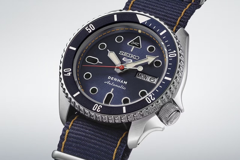DENHAM x Seiko 5 Sports 最新聯名錶款發佈