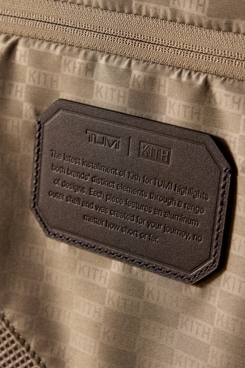Kith 携手 TUMI 发布高端旅行箱包系列