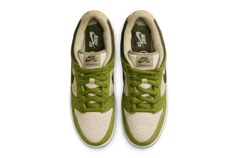 堀米雄斗 x Nike SB Dunk Low 最新聯名鞋款「Asparagus」登場