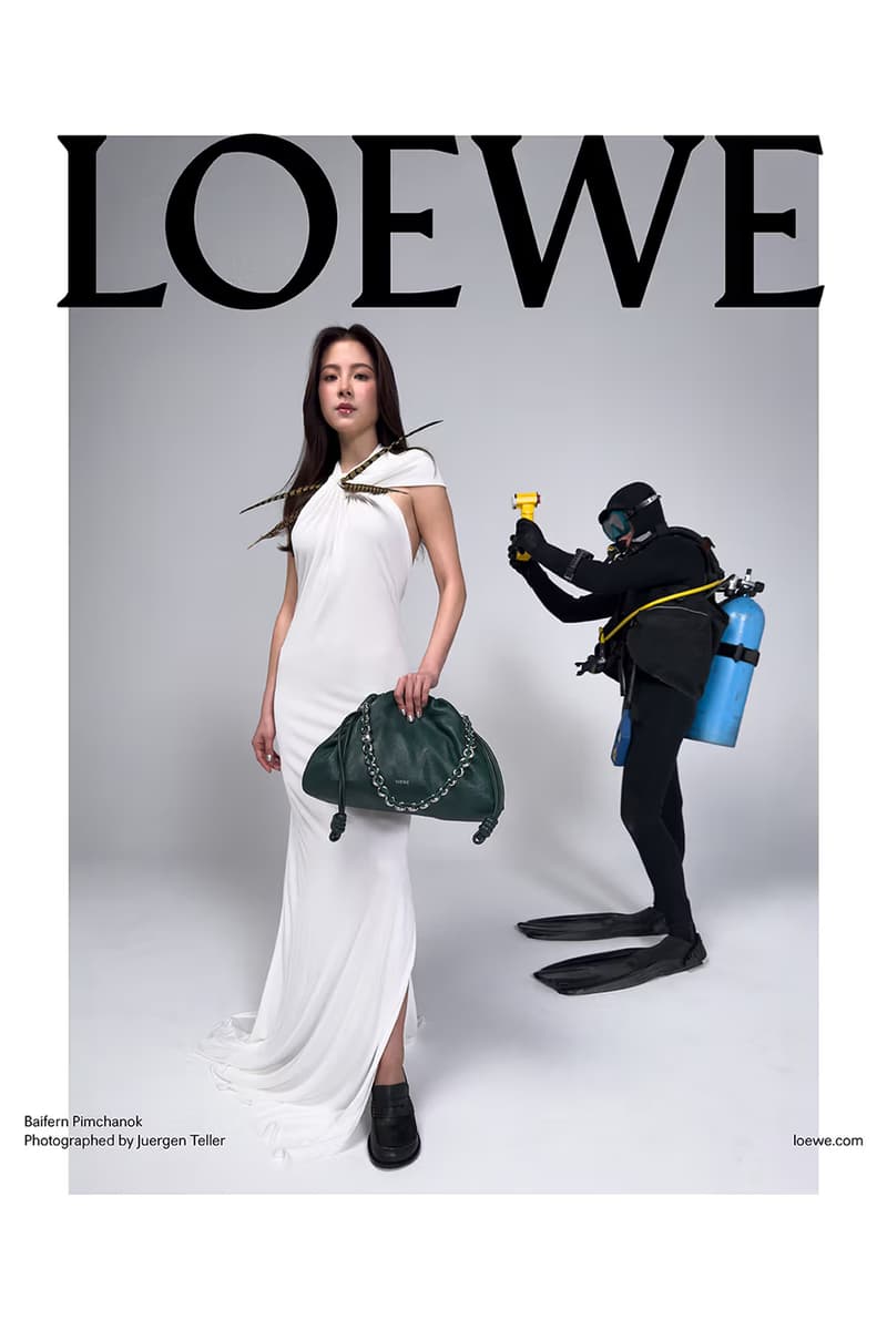 LOEWE 2025 早春系列大片登場