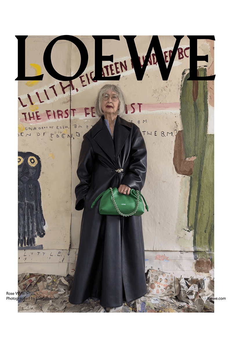 LOEWE 2025 早春系列大片登場