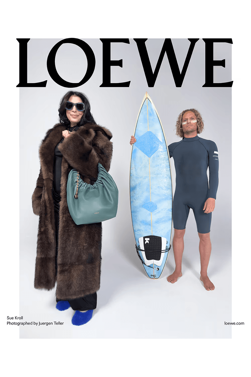 LOEWE 2025 早春系列大片登場