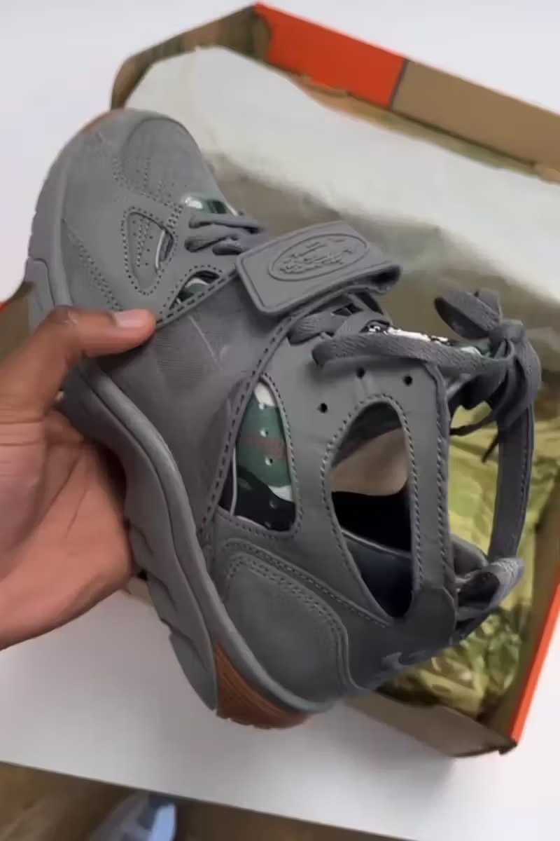 消息稱 Corteiz x Nike Air Trainer Huarache 全新聯名鞋款將於 2024 年登場