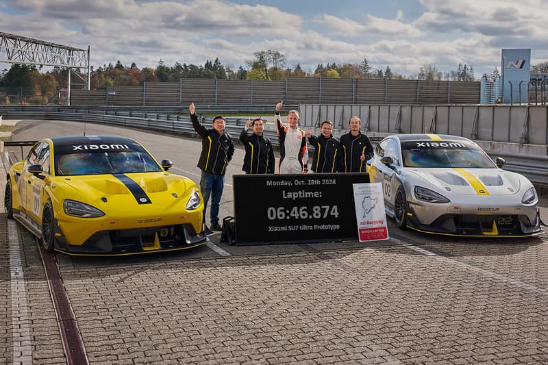 小米全新超跑 SU7 Ultra Prototype 成功登頂 Nürburgring 賽道最速四門車