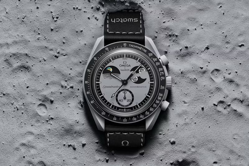 OMEGA x Swatch 最新联名登月錶款「Mission to EarthPhase」發佈