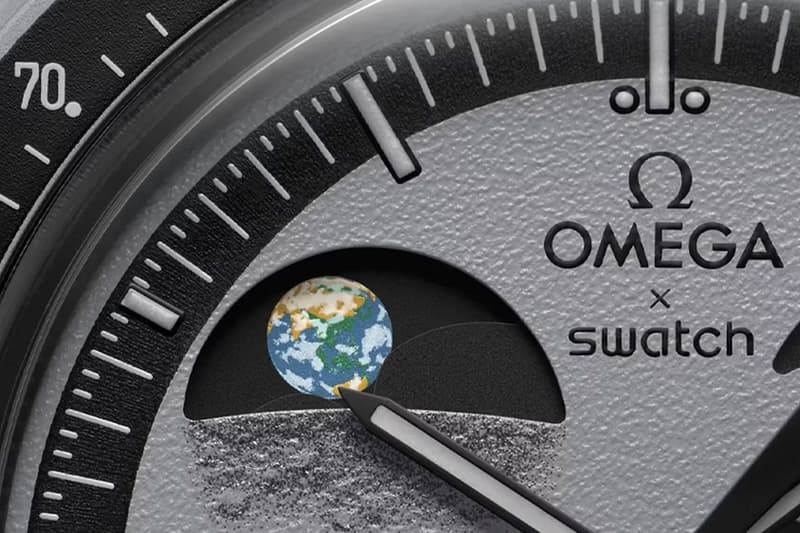 OMEGA x Swatch 最新联名登月錶款「Mission to EarthPhase」發佈