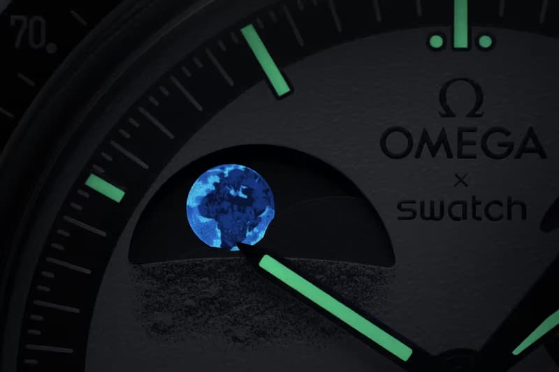 OMEGA x Swatch 最新联名登月錶款「Mission to EarthPhase」發佈