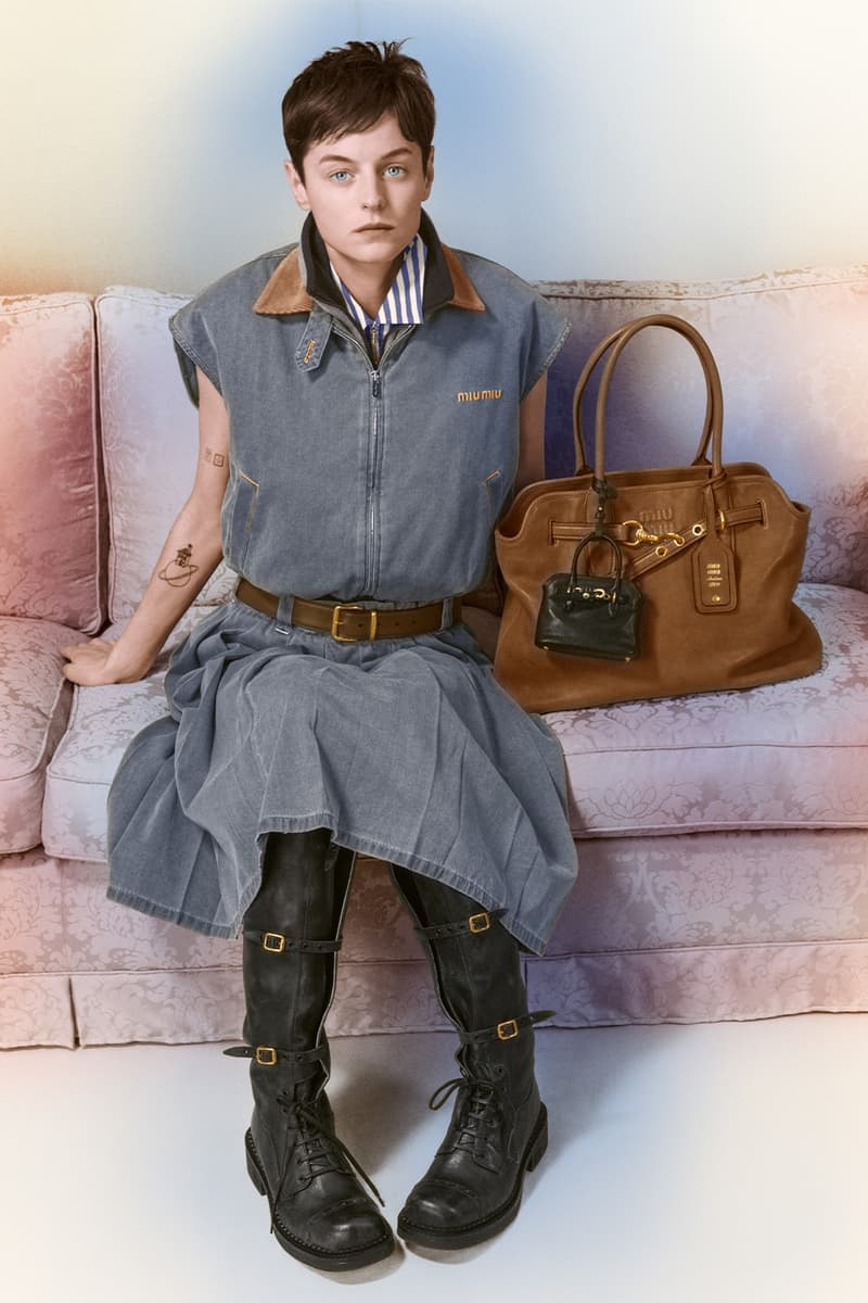 Emma Corrin 演繹 Miu Miu Holiday 系列形象廣告大片正式登場